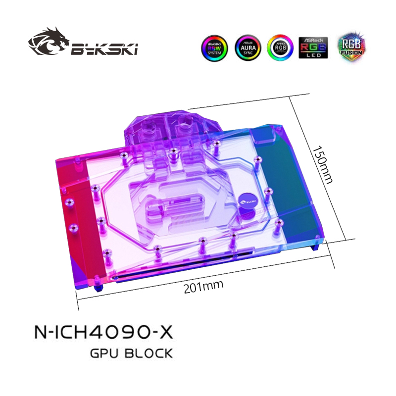 Rtx 4090 Water Block - Bloque de Refrigeración Líquida para GPU