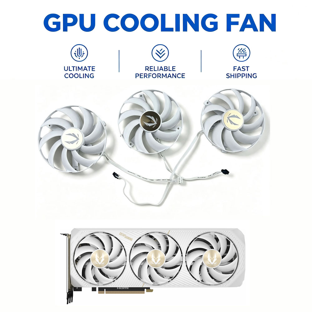 Rtx 5080 16Gb - Ventilador de Refrigeración 96MM 4PIN TF10S12H-15PAA