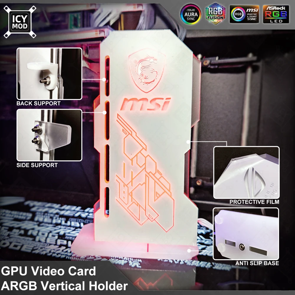 Desktop Gaming Gpu 32Gb - Soporte de tarjeta de Video personalizable