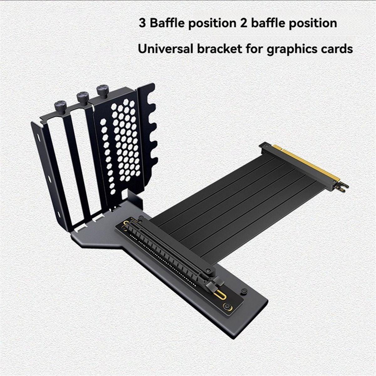 Soporte para tarjeta gráfica G - Pcie 5.0 Gpu Riser Cable reseña y precio