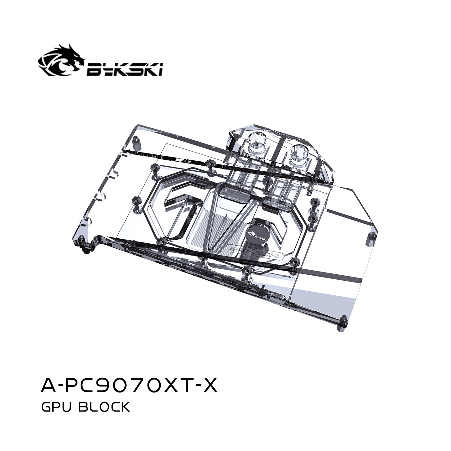 Bloque GPU Bykski para uso en  - Rx 9070 Xt reseña y precio