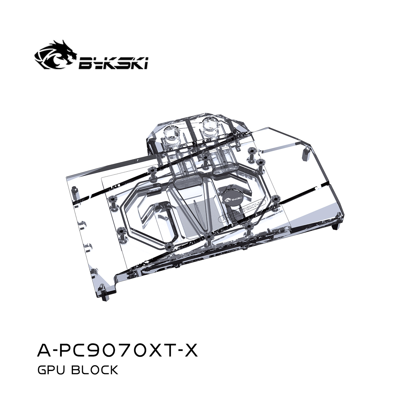 Bloque GPU Bykski para uso en  - Rx 9070 Xt reseña y precio