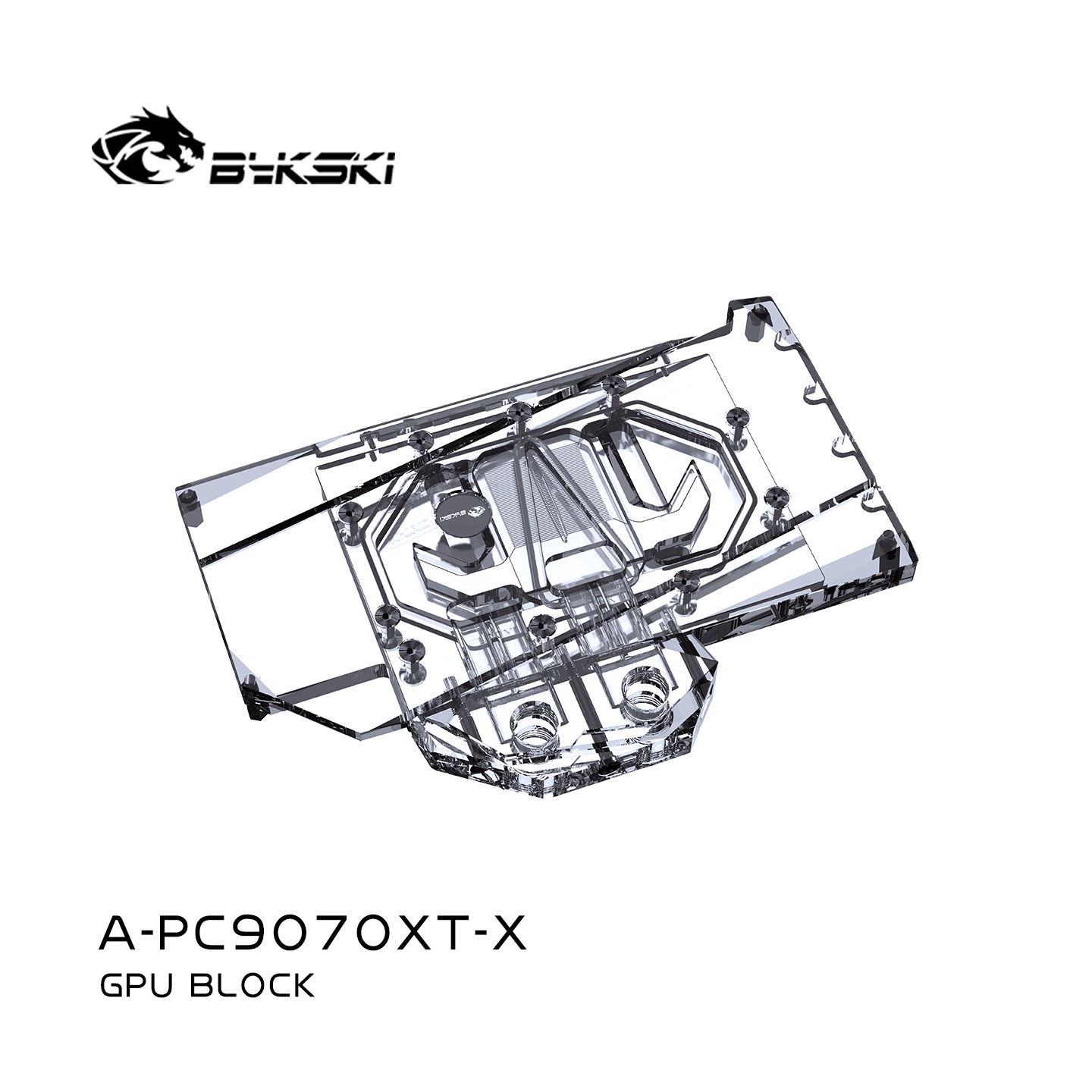 Bloque GPU Bykski para uso en  - Rx 9070 Xt reseña y precio