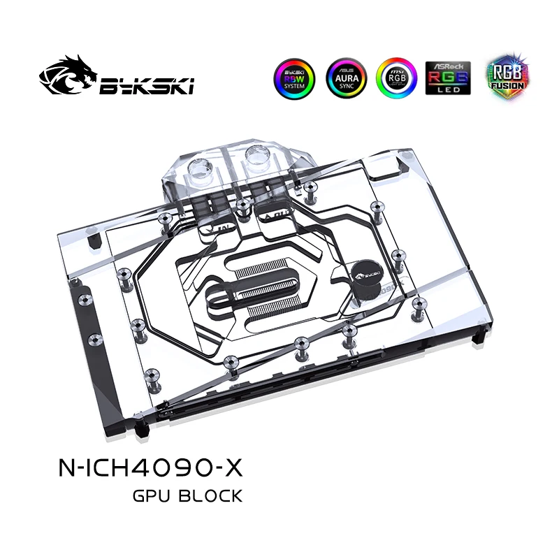 Bykski N-ICH4090-X GPU bloque  - Rtx 4090 Water Block reseña y precio